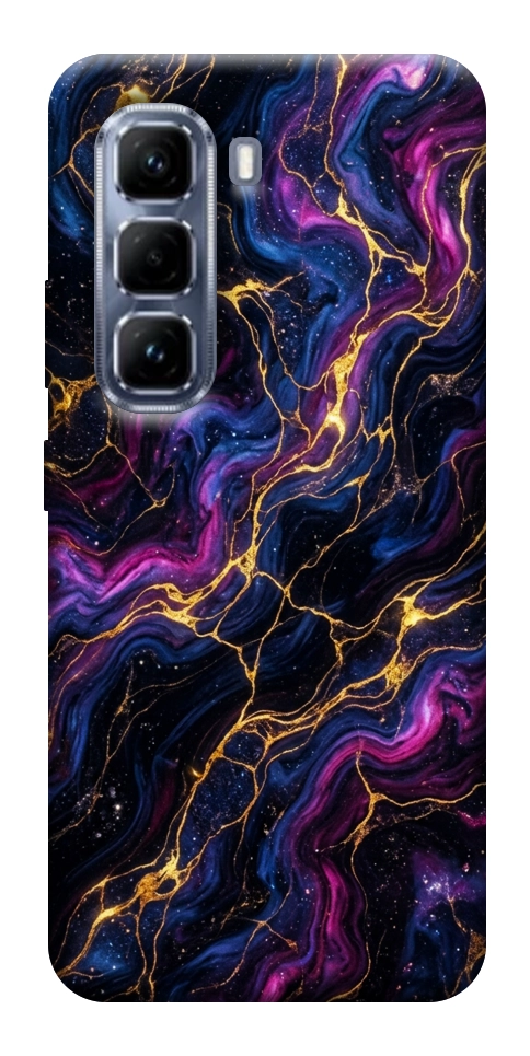 Чохол Purple space marble для Infinix Hot 50 Pro