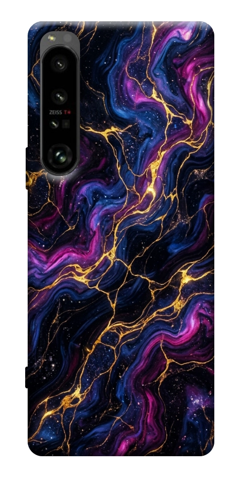Чехол Purple space marble для Sony Xperia 1 IV