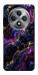 Чехол Purple space marble для Oppo Reno 12 F 4G