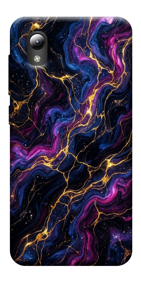 Чехол Purple space marble для ZTE Blade A3 (2019)