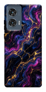 Чехол Purple space marble для Motorola Edge 50 Fusion