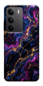 Чехол Purple space marble для Realme C75