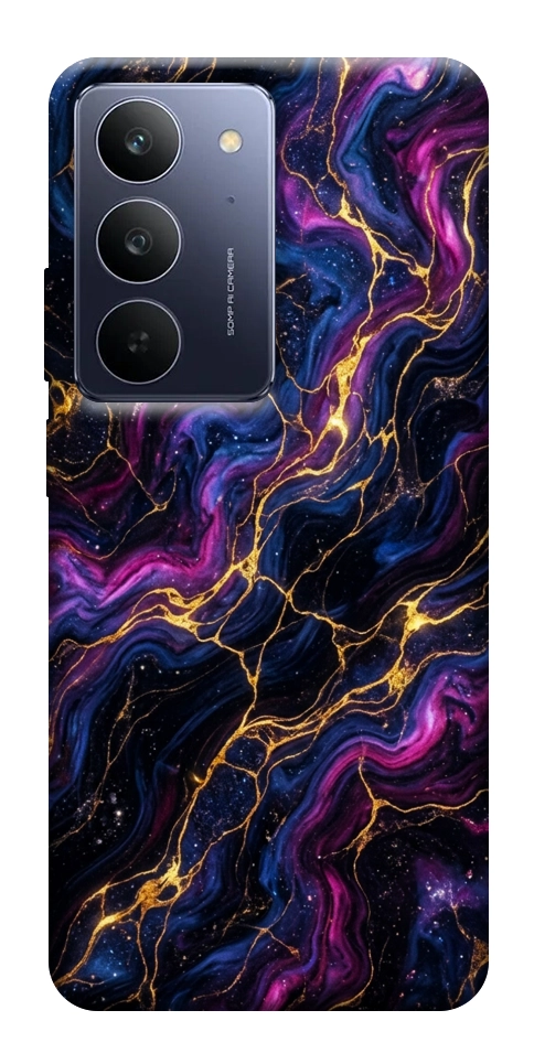 Чехол Purple space marble для Realme C75x
