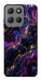 Чохол Purple space marble для Motorola Moto G15 4G