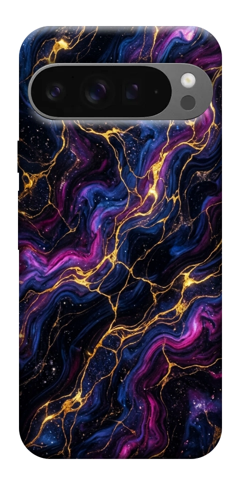 Чехол Purple space marble для Google Pixel 10 Pro XL