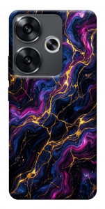 Чехол Purple space marble для Xiaomi Poco F6