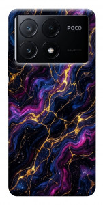 Чехол Purple space marble для Xiaomi Poco X6 Pro