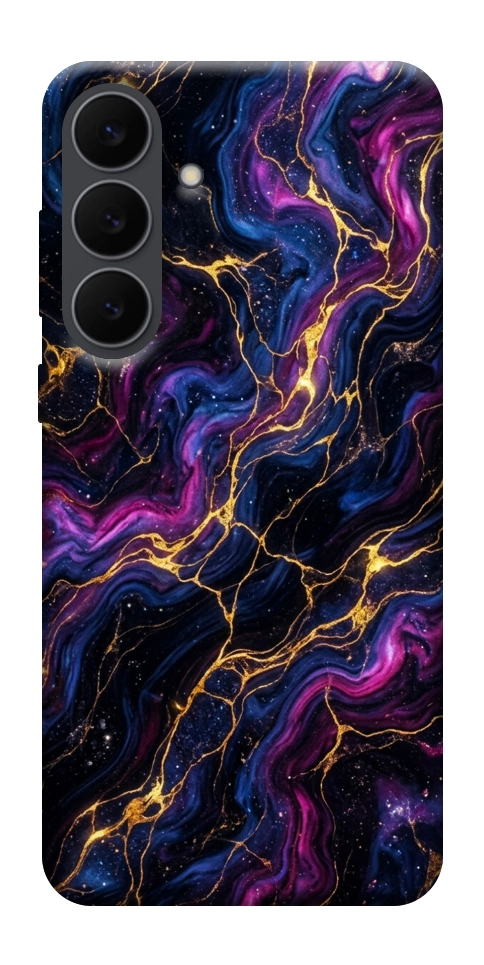 Чохол Purple space marble для Galaxy S25 FE