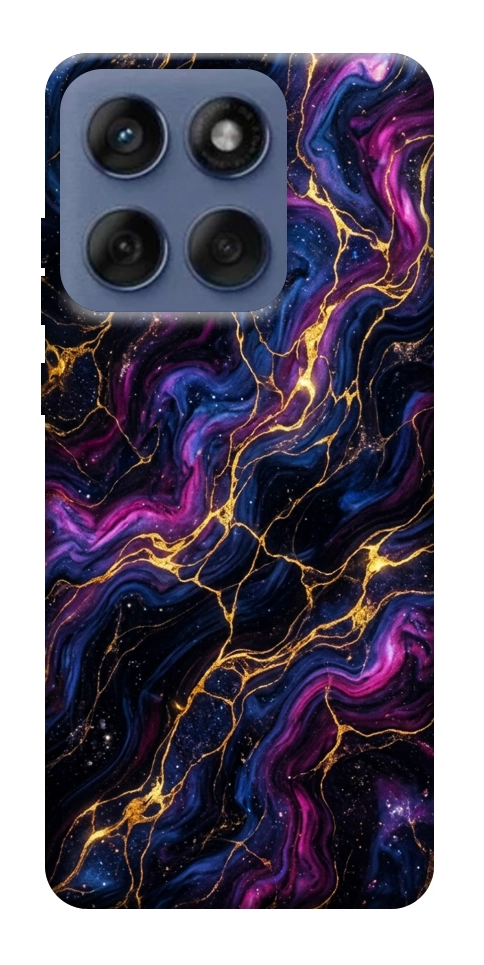 Чехол Purple space marble для Motorola Edge 60 Fusion