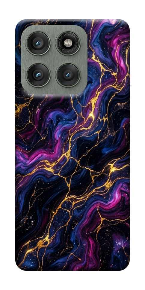 Чехол Purple space marble для Motorola Edge 60 Pro