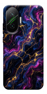 Чехол Purple space marble для Xiaomi Poco F7