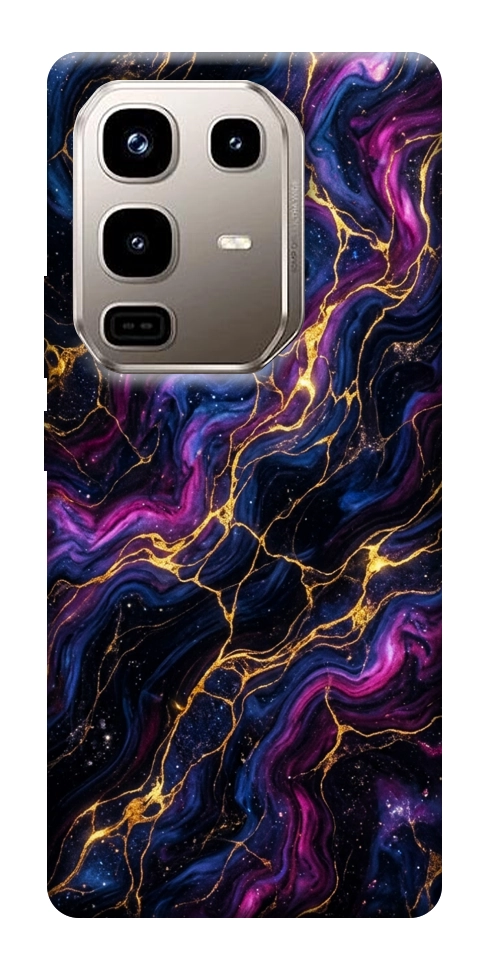 Чехол Purple space marble для Infinix Note 50 Pro 4G