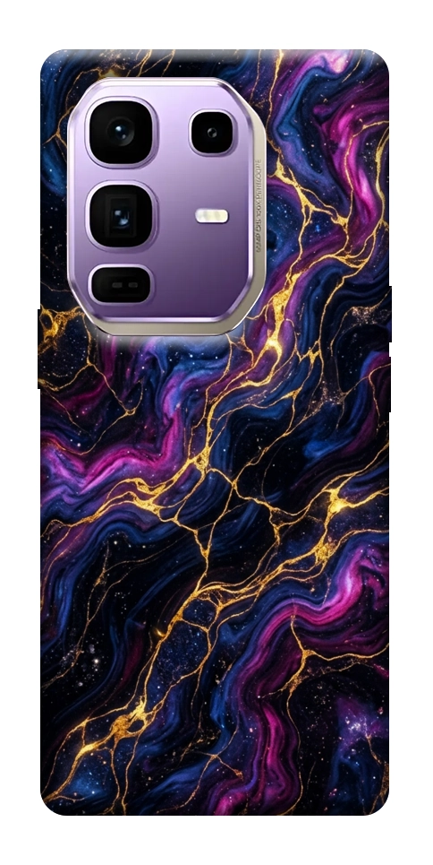Чехол Purple space marble для Infinix Note 50 Pro+