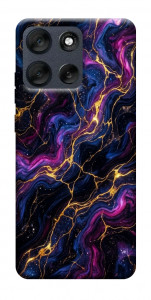 Чехол Purple space marble для Motorola Moto G56 5G