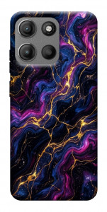 Чохол Purple space marble для Motorola Moto G15 Power