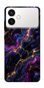 Чехол Purple space marble для Galaxy S26 Edge