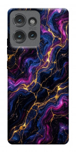 Чохол Purple space marble для Motorola Edge 50