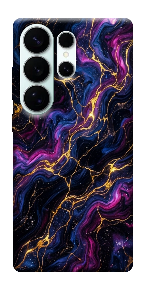 Чехол Purple space marble для Galaxy S26 Ultra