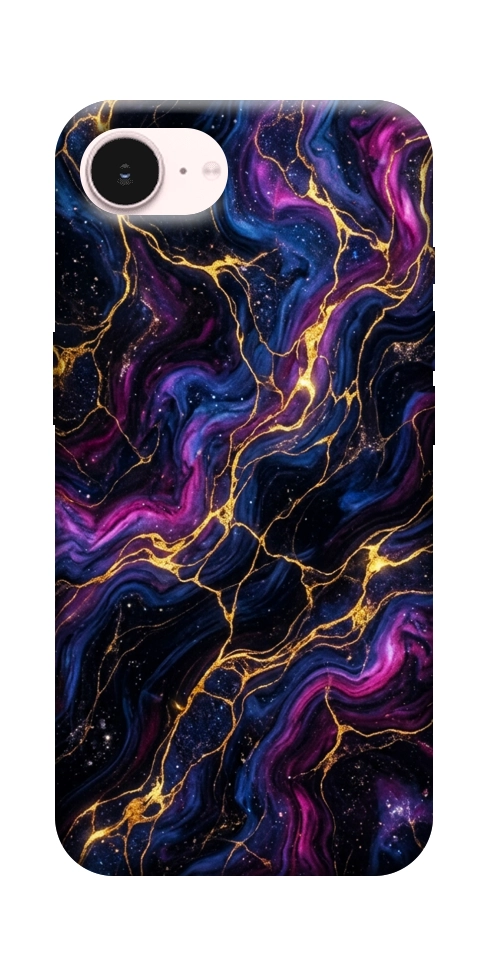 Чехол Purple space marble для iPhone 17e