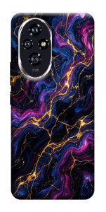 Чехол Purple space marble для Huawei Honor 200
