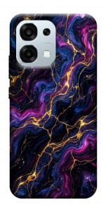 Чехол Purple space marble для Oppo A6 Pro 5G