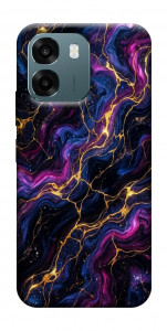 Чехол Purple space marble для Oppo A6