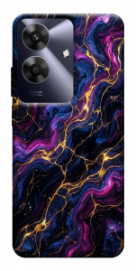 Чехол Purple space marble для Realme Note 60x