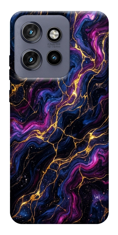 Чехол Purple space marble для Motorola Edge 60 Neo