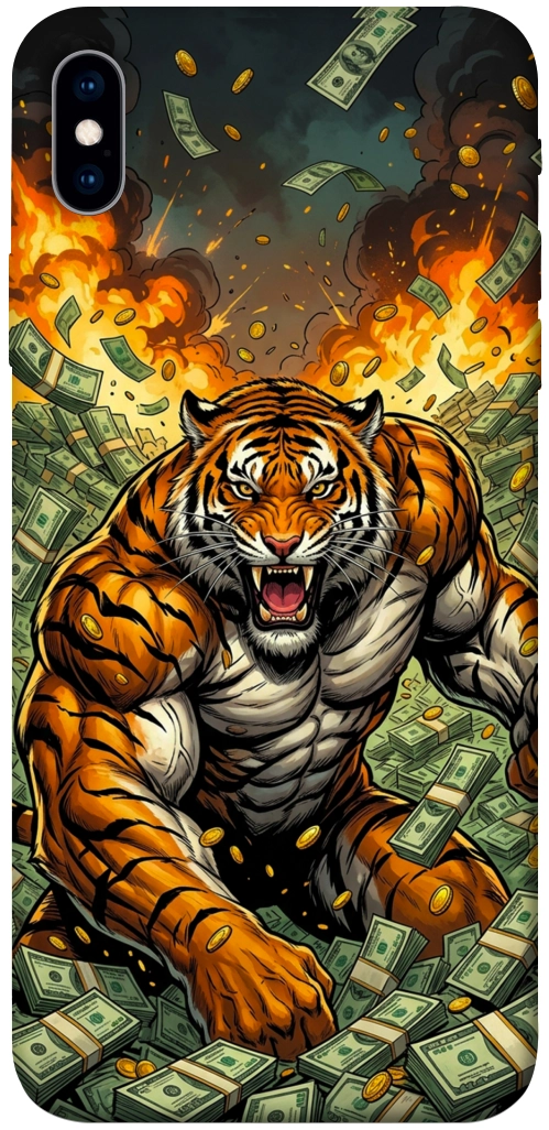 Чохол Money tiger для iPhone XS Max
