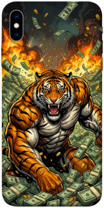 Чохол Money tiger для iPhone XS