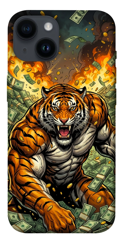 Чехол Money tiger для iPhone 14
