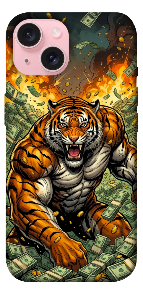 Чехол Money tiger для iPhone 15