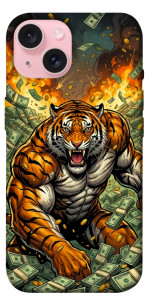 Чехол Money tiger для iPhone 15