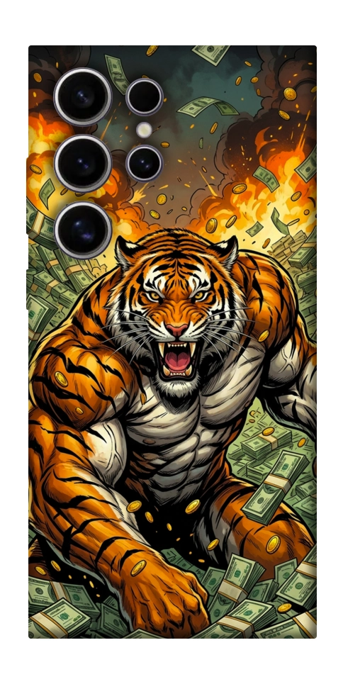 Чехол Money tiger для Galaxy S25 Ultra