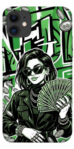 Чехол Money woman green для iPhone 11