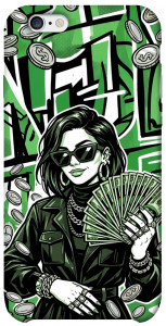 Чехол Money woman green для iPhone 6s (4.7'')
