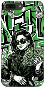 Чехол Money woman green для iPhone 8 plus (5.5")