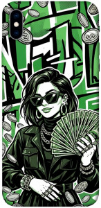 Чехол Money woman green для iPhone XS Max