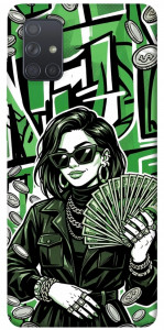Чехол Money woman green для Galaxy A71 (2020)