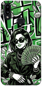 Чохол Money woman green для Galaxy A10s (2019)