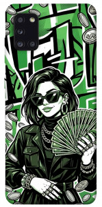 Чехол Money woman green для Galaxy A31 (2020)