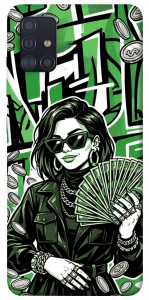 Чохол Money woman green для Galaxy A51 (2020)