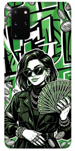 Чохол Money woman green для Galaxy S20 Plus (2020)