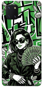 Чехол Money woman green для Galaxy Note 10 Lite (2020)