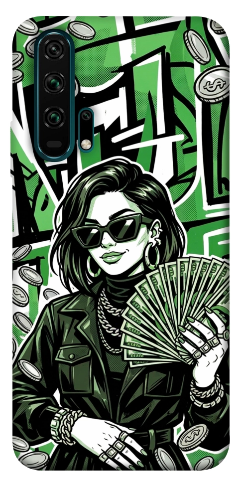 Чехол Money woman green для Huawei Honor 20 Pro