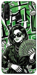 Чехол Money woman green для Huawei P30 Lite