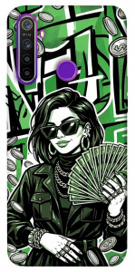 Чехол Money woman green для Realme 5