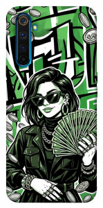 Чехол Money woman green для Realme 6 Pro