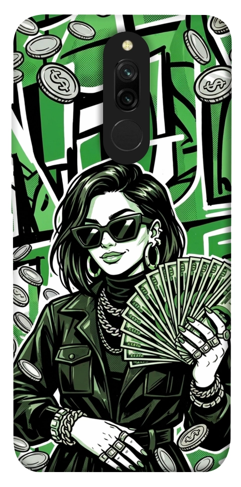 Чехол Money woman green для Xiaomi Redmi 8