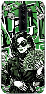 Чехол Money woman green для Xiaomi Redmi Note 8 Pro